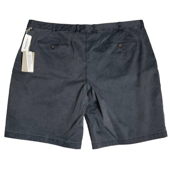 Tommy Bahama Mens Big & Tall 50RG Fog Grey Stretch 9” Boracay Chino Shorts - Picture 2 of 6